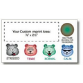 Bears Stress - Test Business Card Magnet (2"x3-1/2")